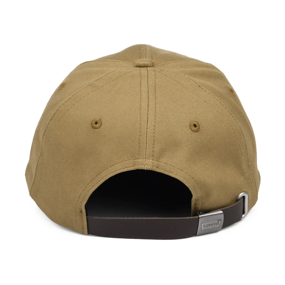 Levi's Classic Twill Red Tab Baseball Cap mit leerem Etikett - Braun - Image 3