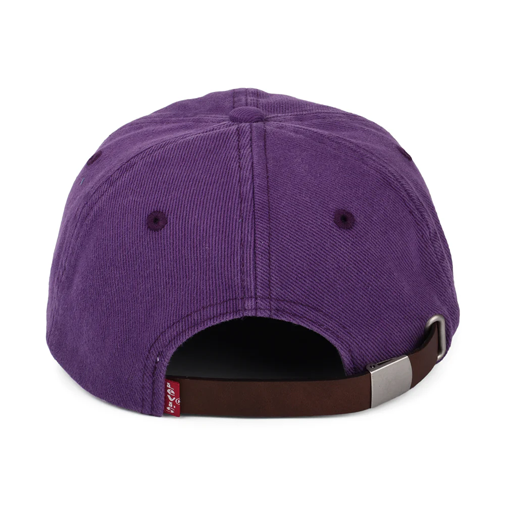 Levi's Damen Essential Denim Baseball Cap - Lila - Image 3