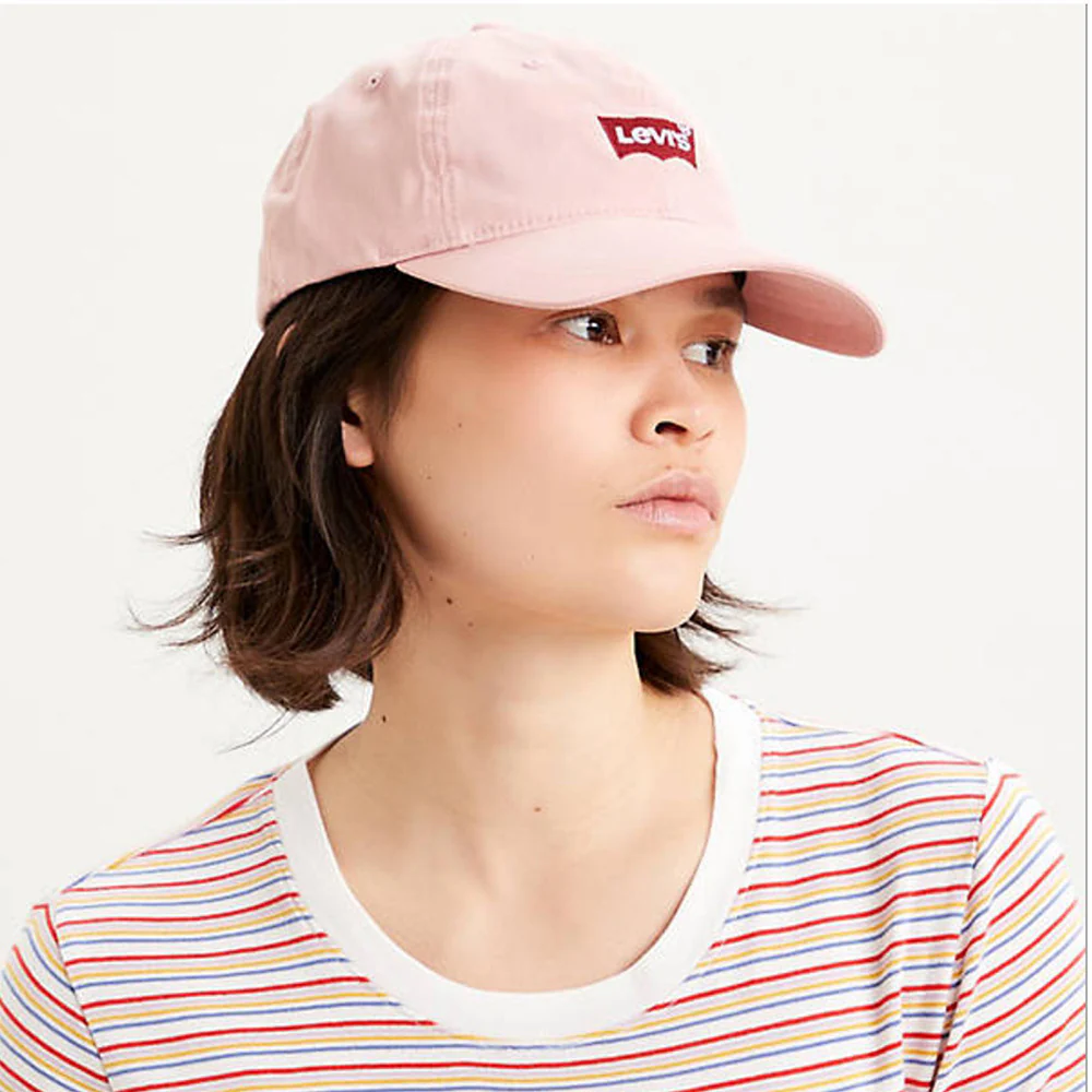 Levi's Damen Mid Batwing Flexfit Baseball Cap - Rosa - Image 4