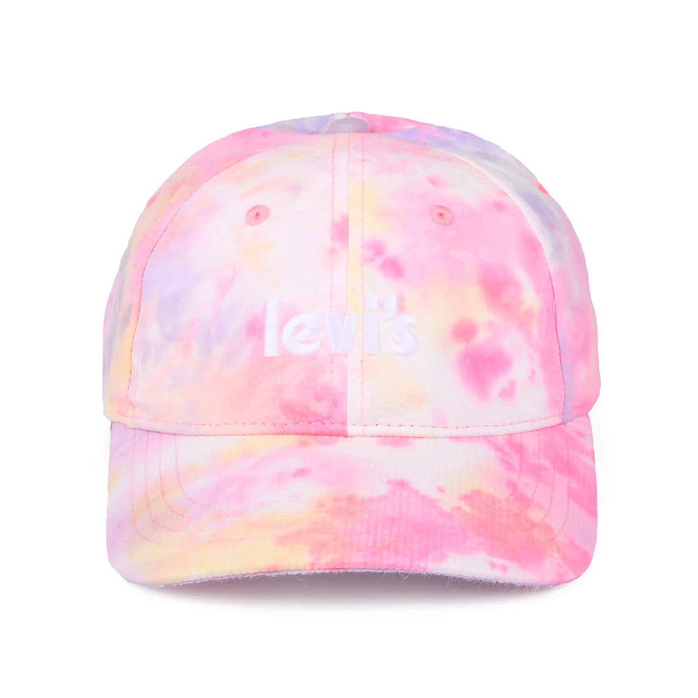 Levi's Damen Poster Logo Baseball Cap Tie Dye Flexfit - Mehrfarbig - Image 2