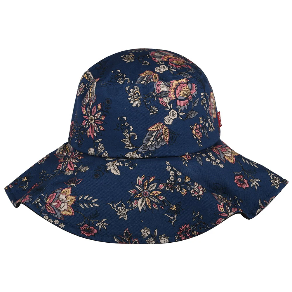 Levi's Damen Printed Sonnenhut - Marineblau