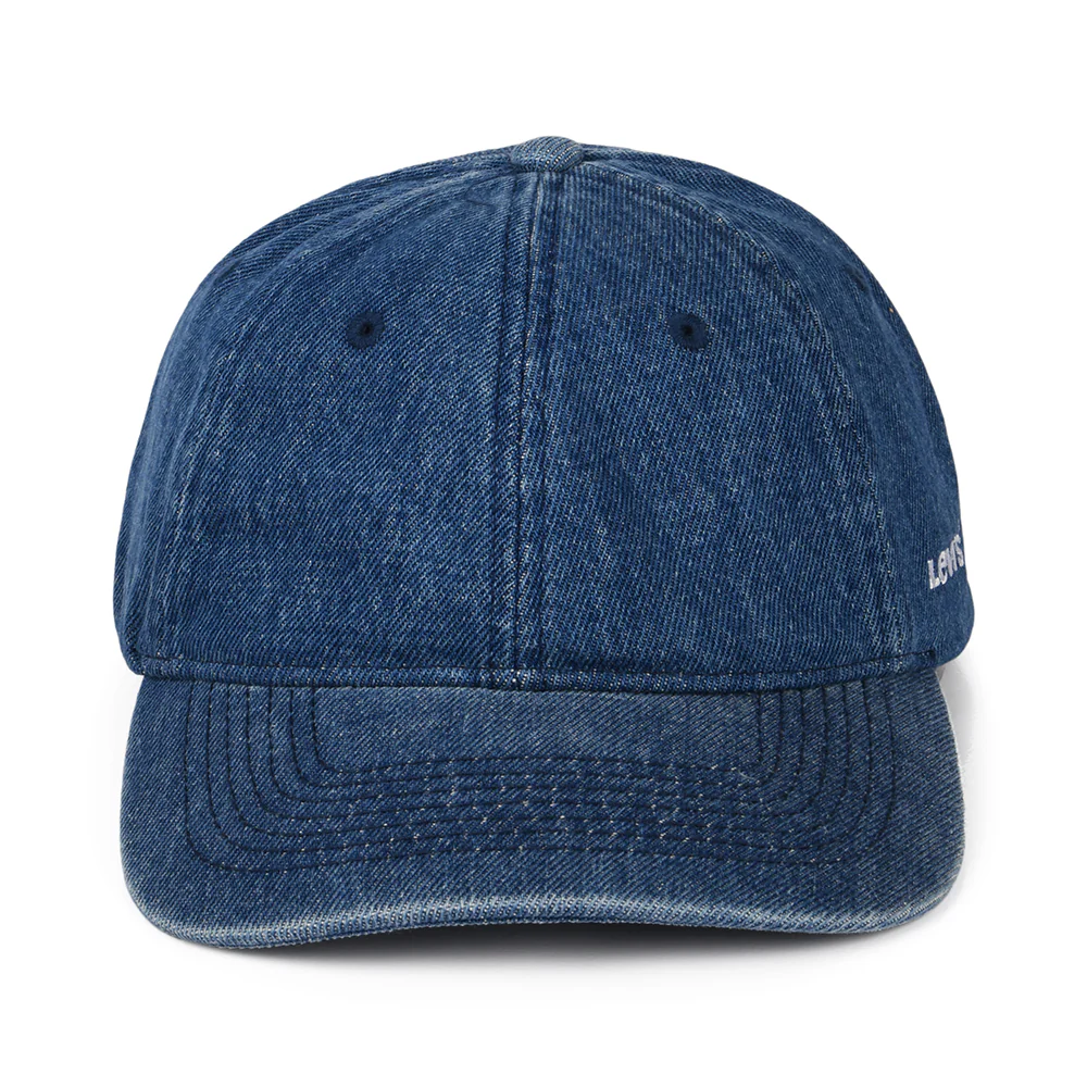 Levi's Essential Denim Baseball Cap - Blau - Image 2