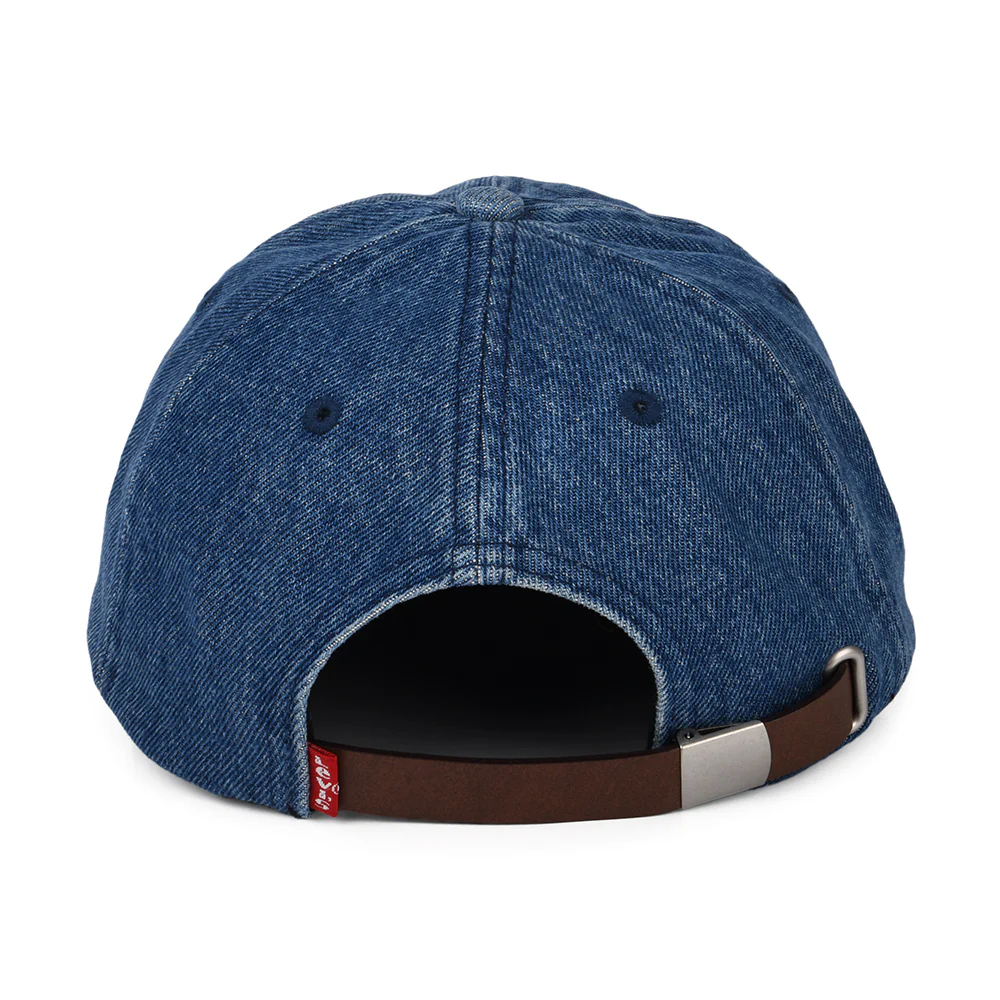 Levi's Essential Denim Baseball Cap - Blau - Image 3