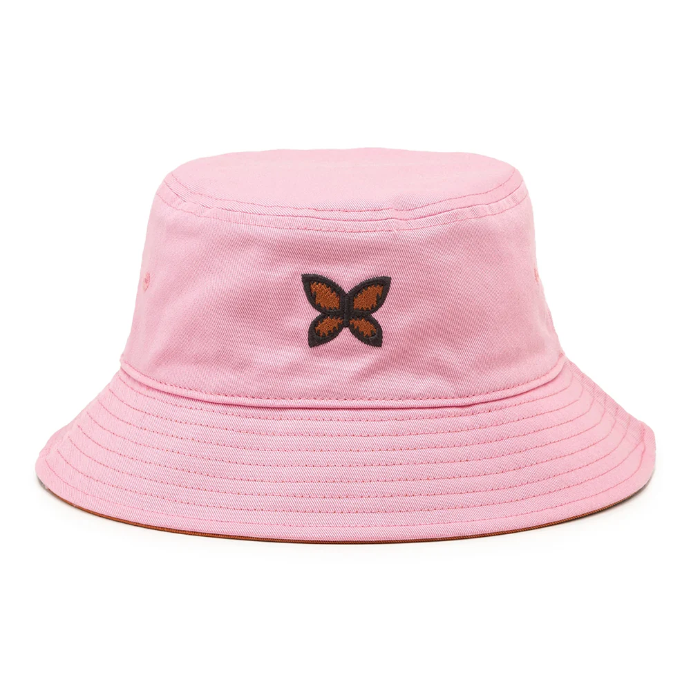 Levi's Damen Wendbarer Fischerhut - Orange-Rosa - Image 2