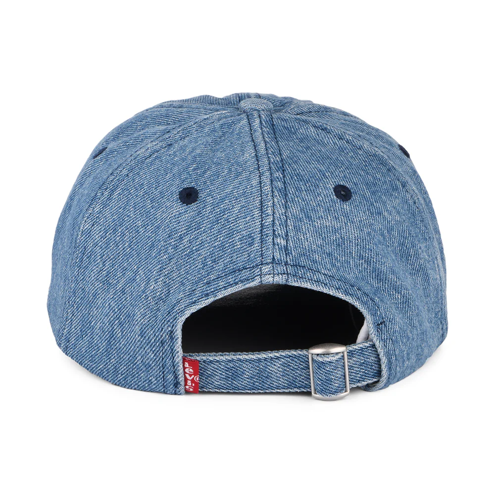 Levi's Housemark Denim Baseball Cap - Blau - Image 3