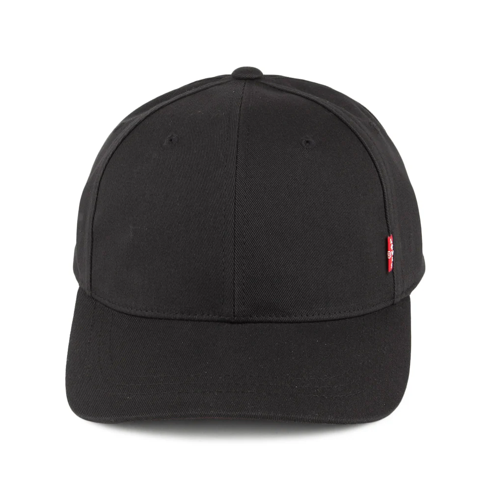 Levi's Klassische Twill Cap mit rotem Etikett - Schwarz - Image 2