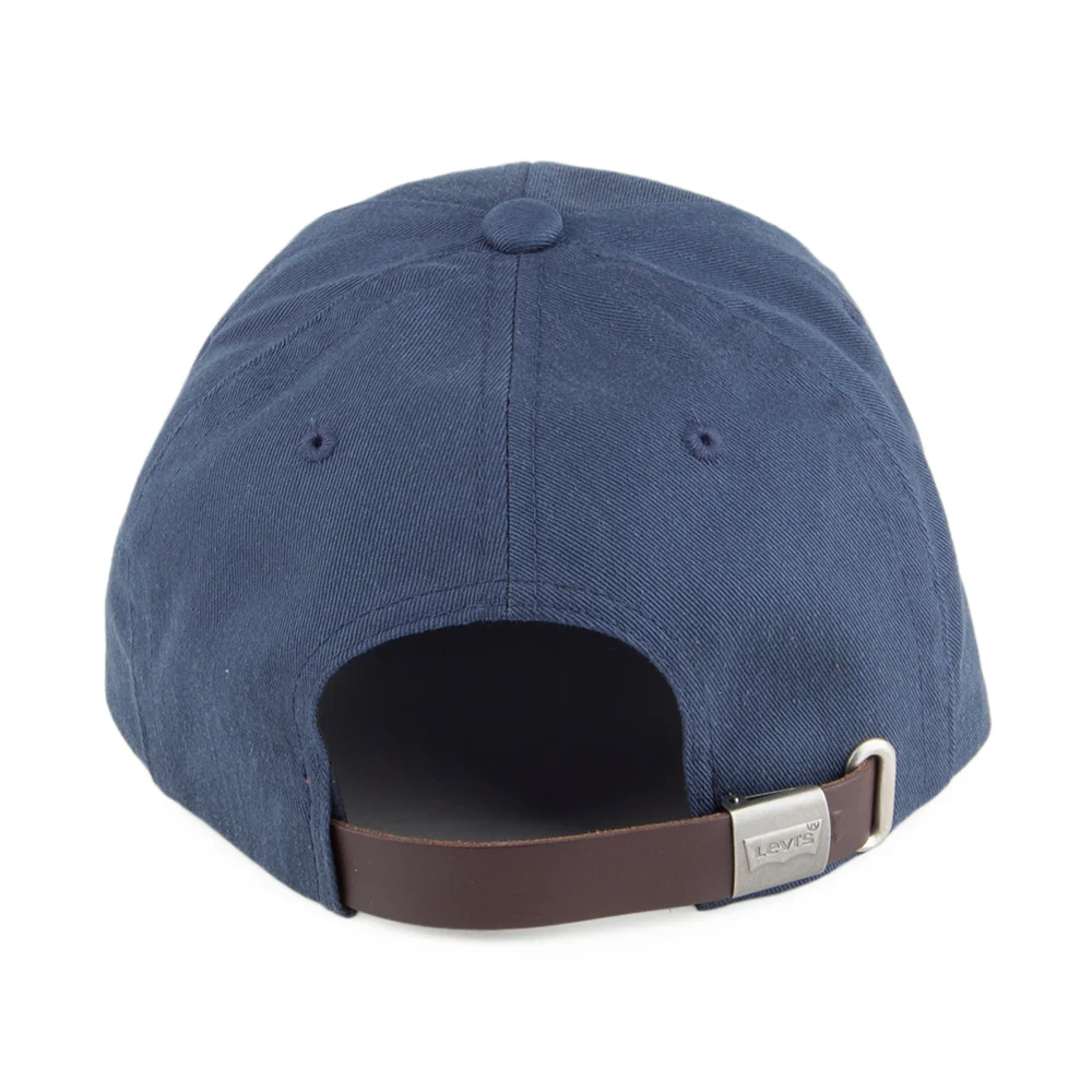 Levi's Classic Twill Red Tab Baseball Cap - Blau Etikett ohne Aufschrift - Image 3