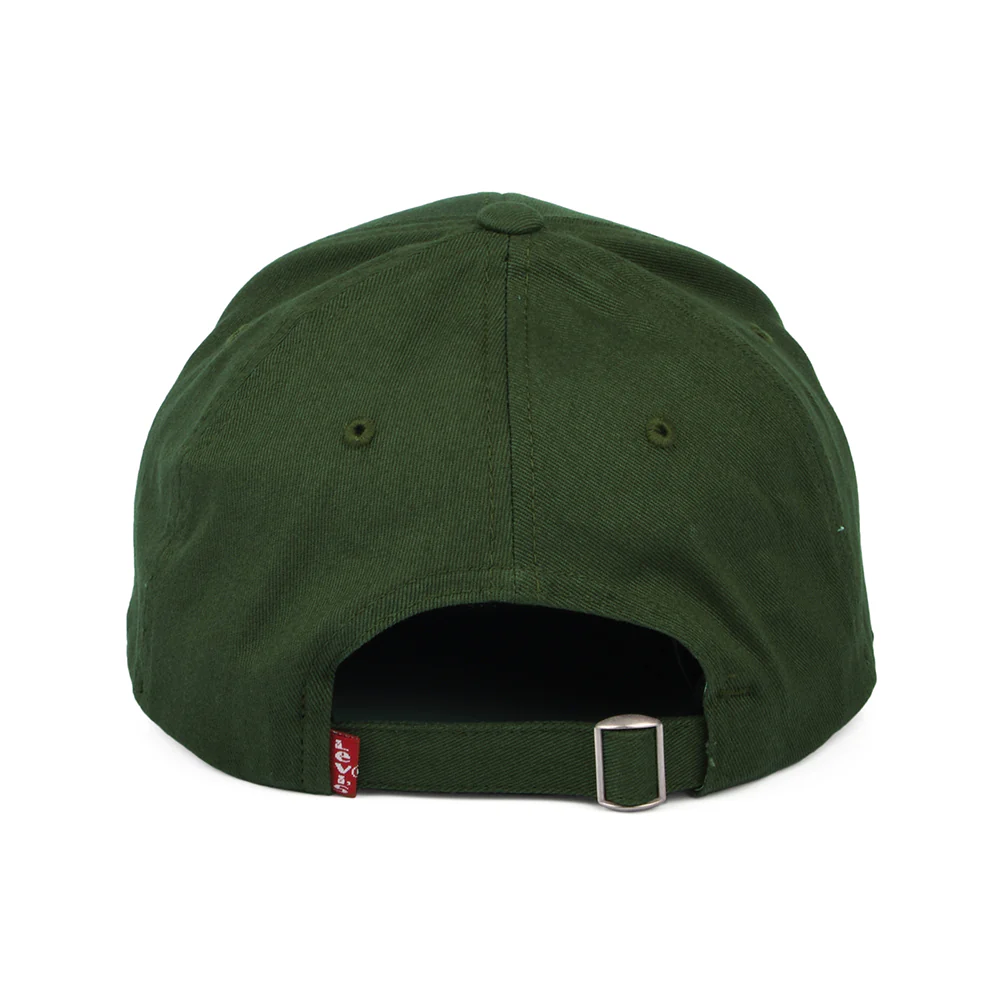 Levi's Mid Batwing Flexfit Baseball Cap - Militärgrün - Image 3