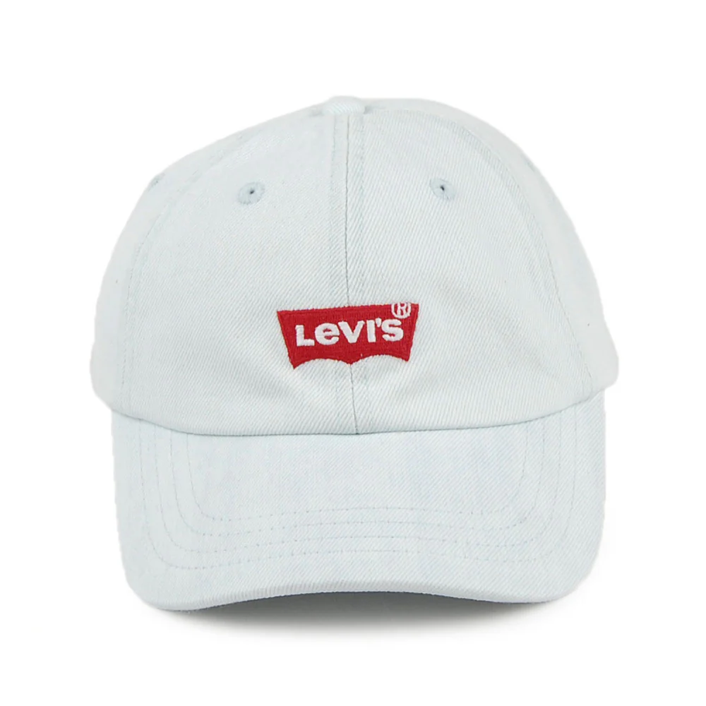 Levi's Mid Batwing Denim Baseball Cap - Hellblau - Image 2