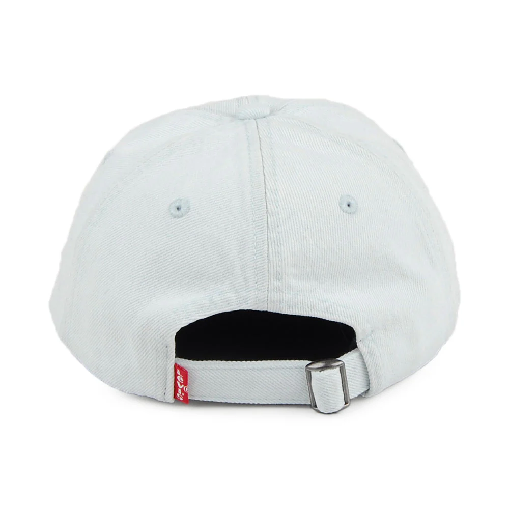 Levi's Mid Batwing Denim Baseball Cap - Hellblau - Image 3