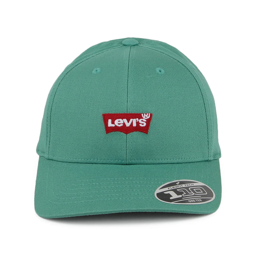 Levi's Mid Batwing I Denim Baseball Cap - Minzgrün - Image 2