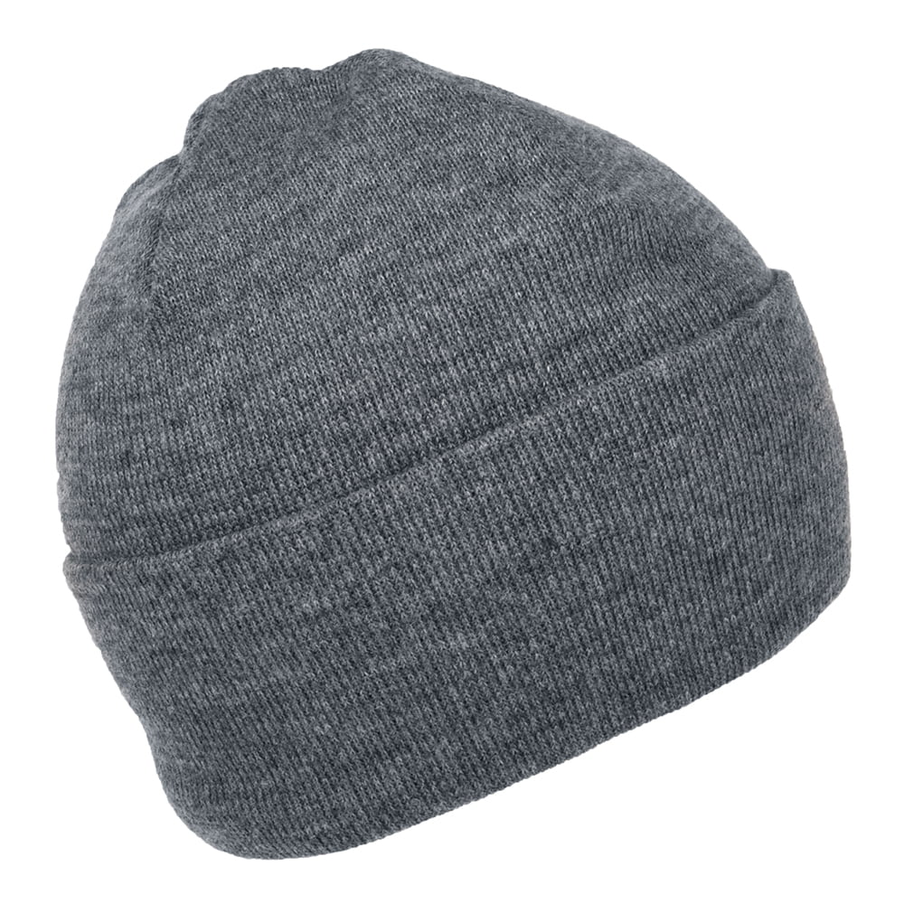 Levi's mit rotem Logo bestickte Beanie Mütze Slouchy - Grau - Image 2
