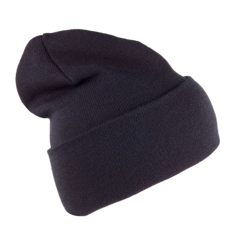 Levi's Neue Beanie Mütze Übergroße mit Rotem Etikett - Marineblau - Image 2