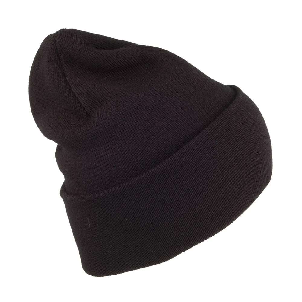 Levi's Neue Übergroße Beanie Mütze mit Rotem Etikett - Schwarz - Image 2