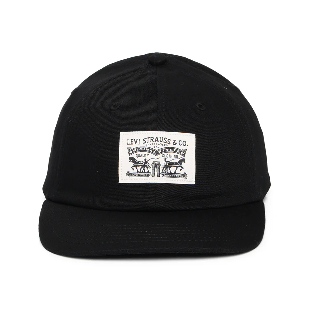 Levi's Relaxed Heritage Baseball Cap - Schwarz - Image 2