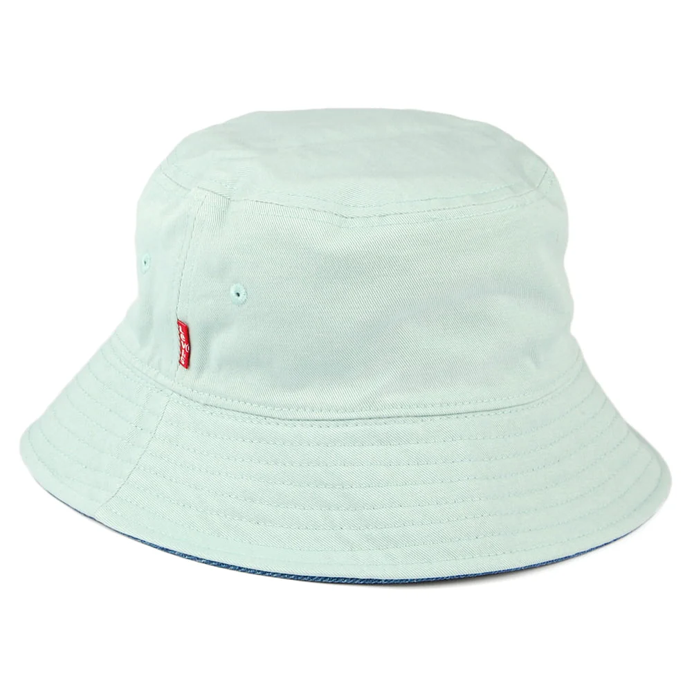 Levi's Serif Patch Wendbarer Fischerhut - Mittelblau - Image 2