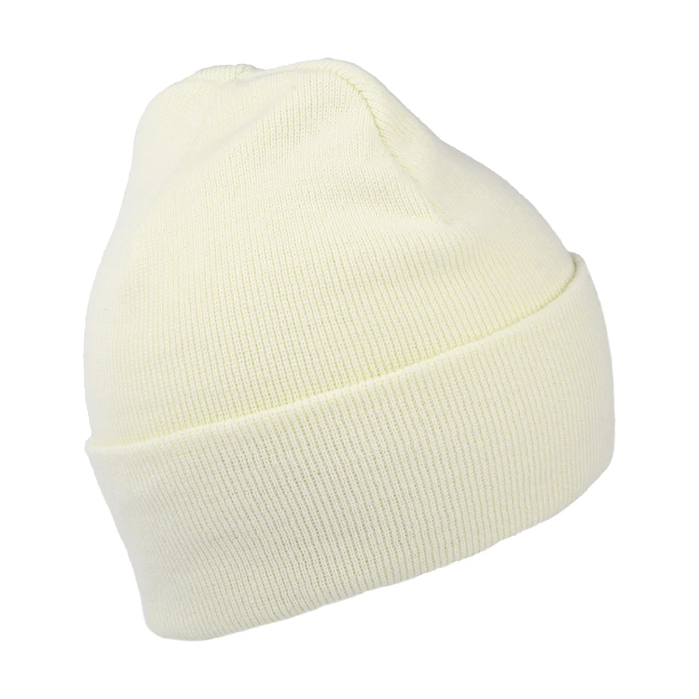 Levi's Tonal Batwing Embroidery Slouchy Beanie Mütze - Cremeweiß - Image 2