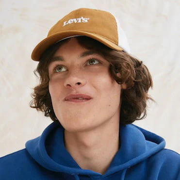 Levi's Vintage Modern Trucker Cap - Khaki - Image 4