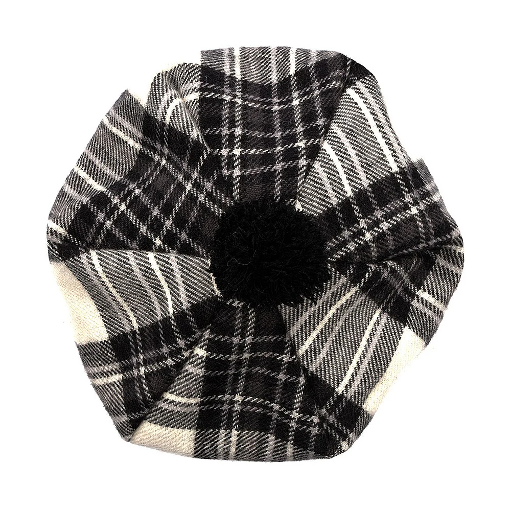 Lochcarron Of Scotland Tam O' Shanter Mütze - Stewart Dress - Grau - Image 2
