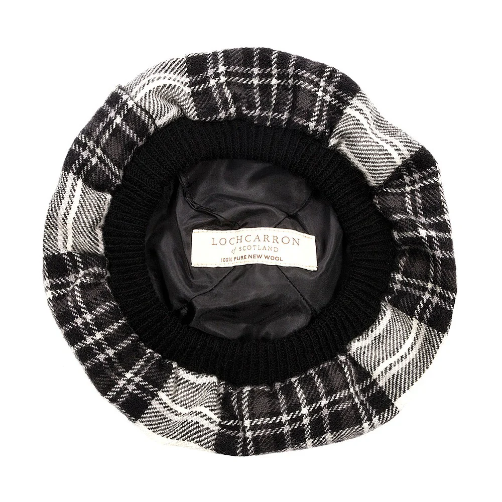 Lochcarron Of Scotland Tam O' Shanter Mütze - Stewart Dress - Grau - Image 3