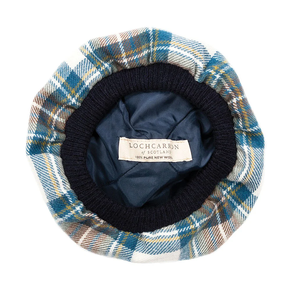 Lochcarron Of Scotland Tam O'Shanter Mütze - Stewart Blue Dress - Image 3