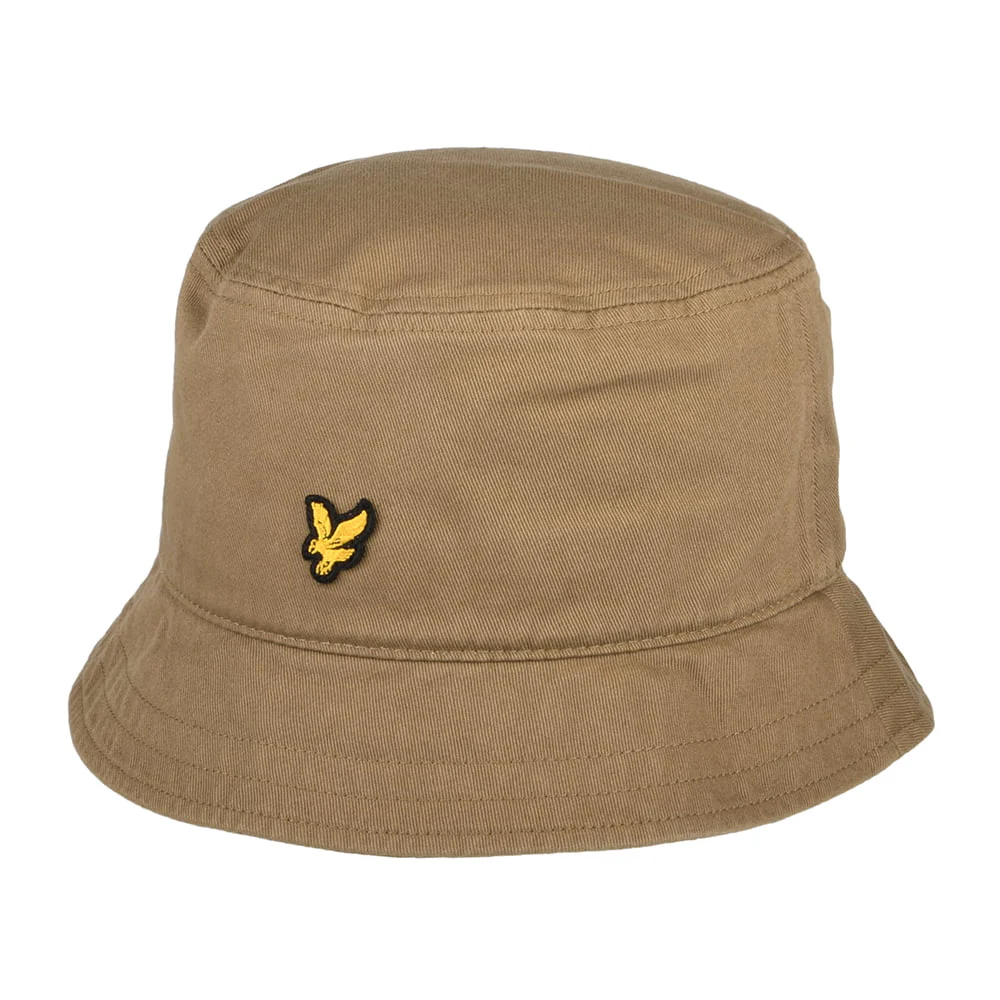 Lyle & Scott Fischerhut aus Baumwolle - Braun