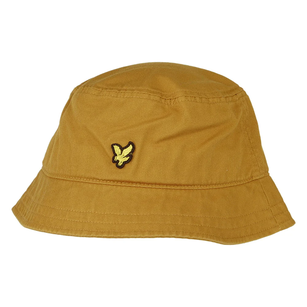 Lyle & Scott Fischerhut aus Baumwolle - Karamell