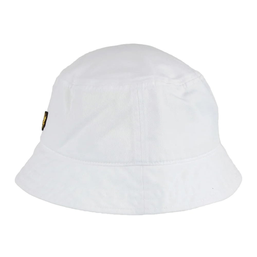Lyle & Scott Fischerhut aus Baumwolle - Weiß - Image 3