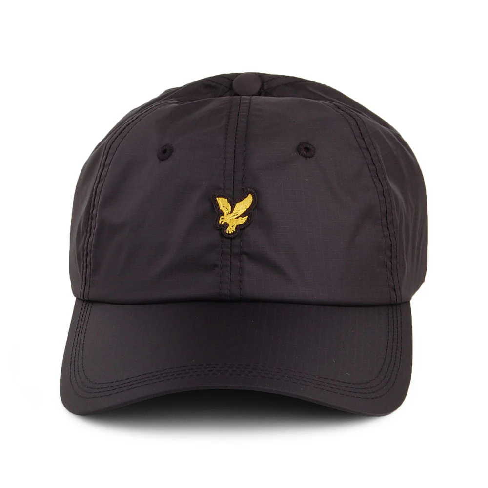 Lyle & Scott Ripstop Baseball Cap aus Nylon - Schwarz - Image 2