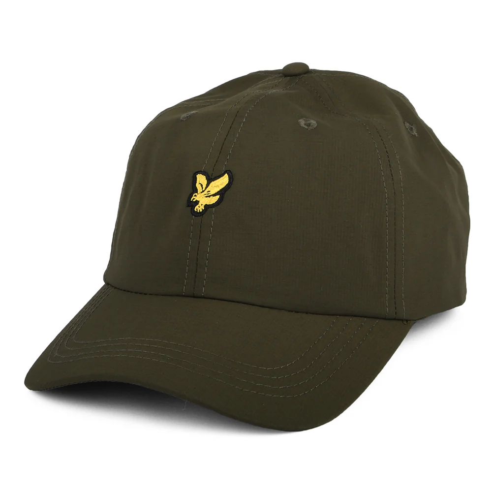 Lyle & Scott Ripstop Baseball Cap - Olivgrün