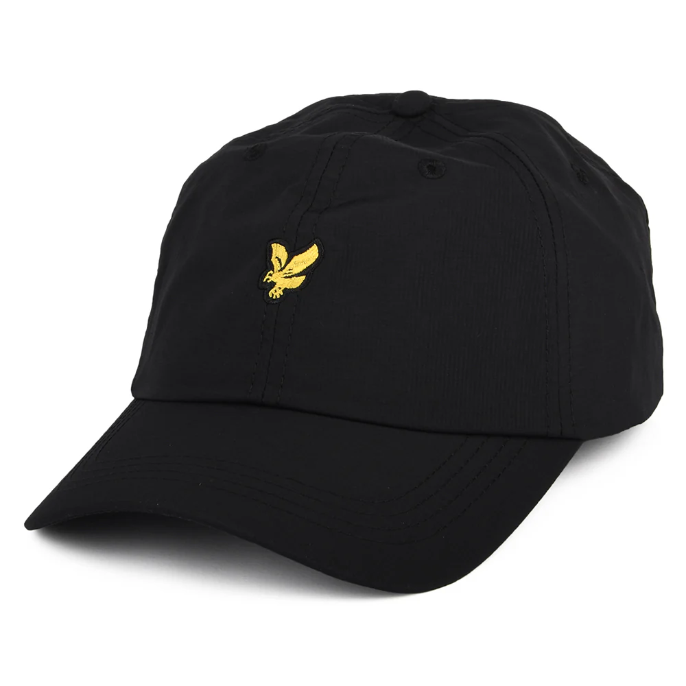 Lyle & Scott Ripstop Baseball Cap - Schwarz