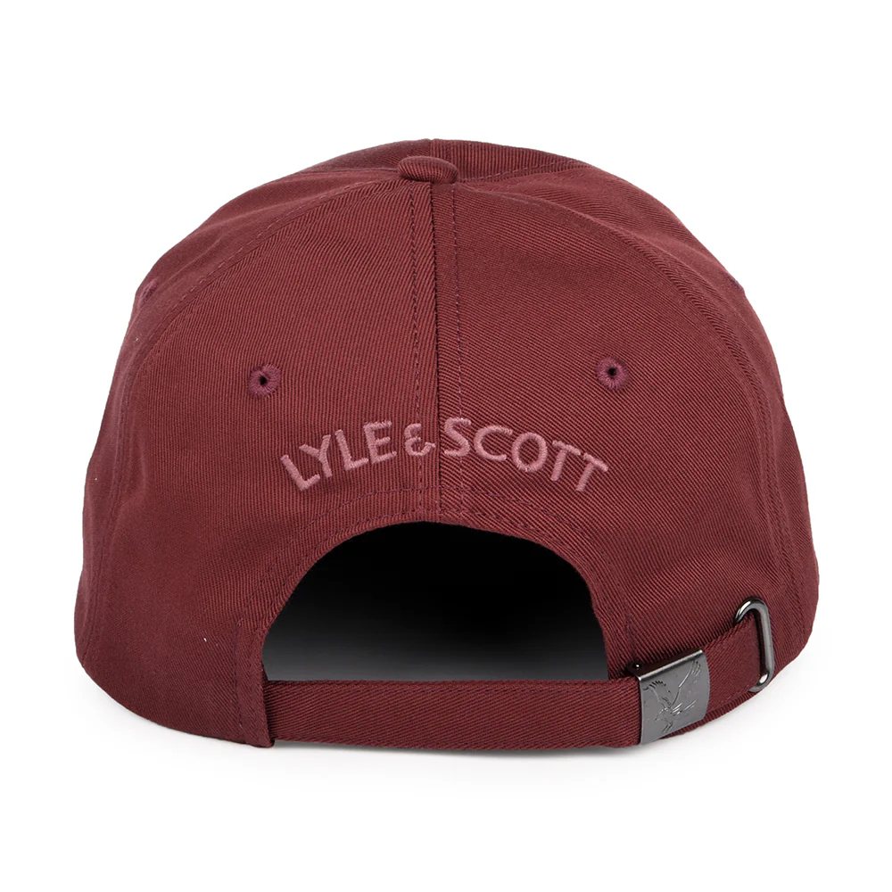 Lyle & Scott Vintage Baseball Cap - Rostrot - Image 3