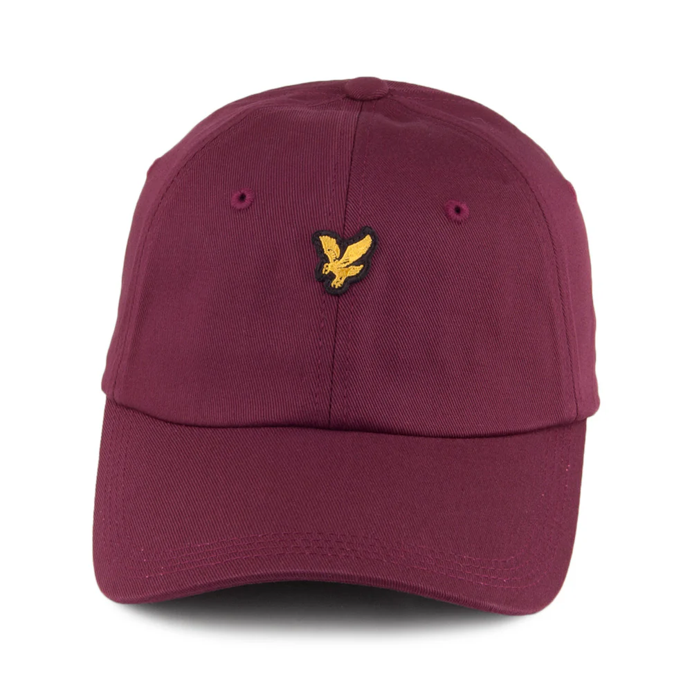 Lyle & Scott Vintage Baseball Cap - Weinrot - Image 2