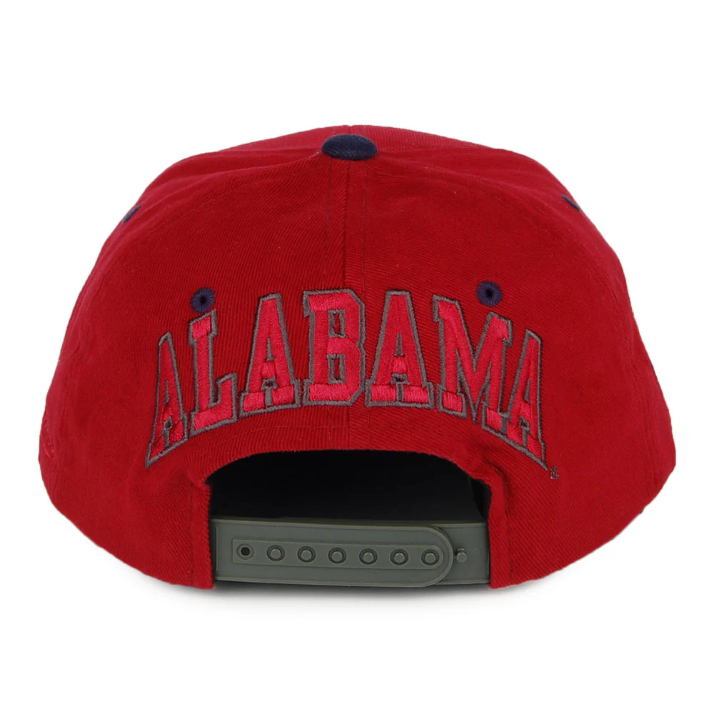 Mitchell & Ness Alabama Snapback Cap Blockhead Deadstock - Rot - Image 3