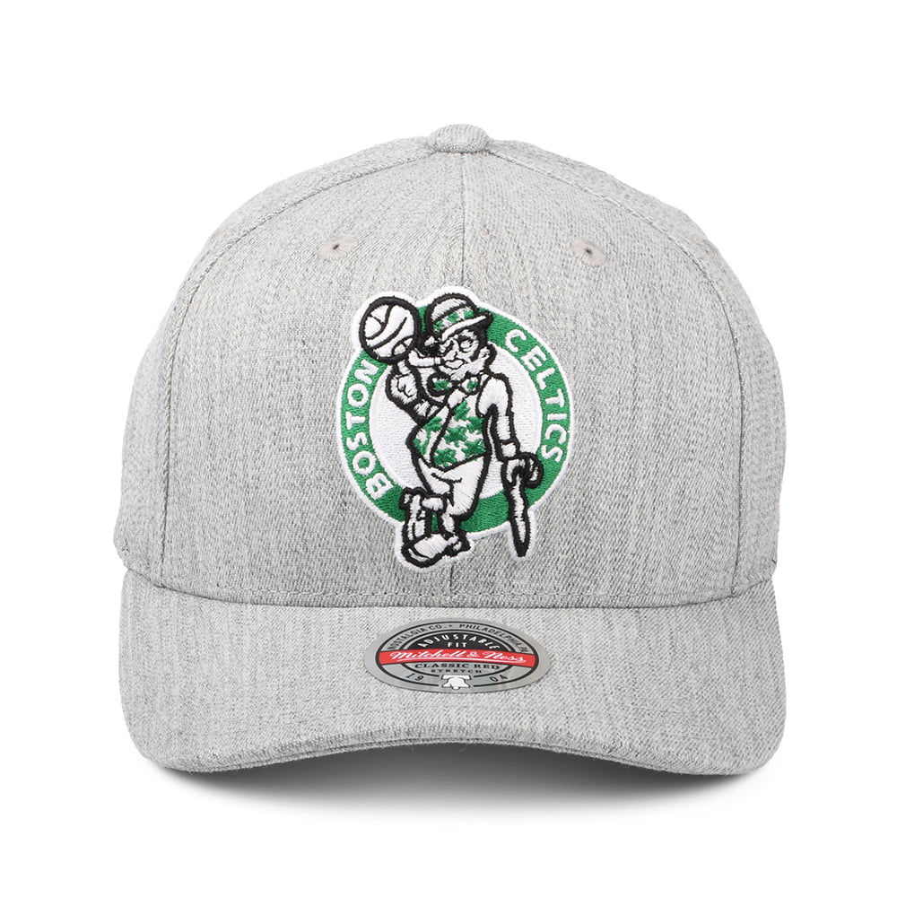 Mitchell & Ness Boston Celtics Snapback Cap - NBA Team Heather Redline - Meliertes Grau - Image 2