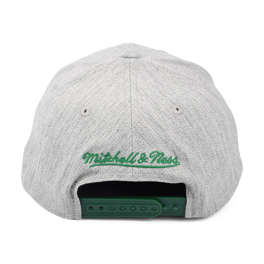 Mitchell & Ness Boston Celtics Snapback Cap - NBA Team Heather Redline - Meliertes Grau - Image 3