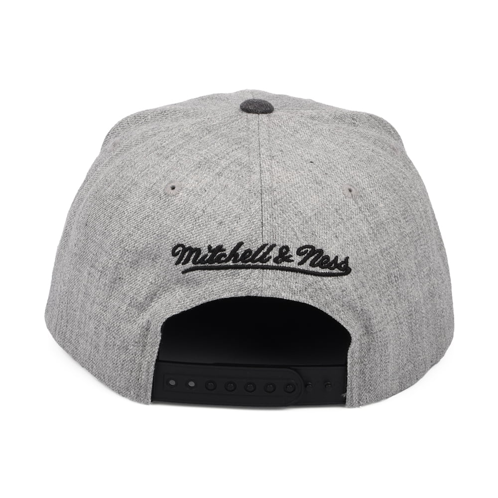 Mitchell & Ness Brooklyn Nets Snapback Cap - NBA Dual Heather - Meliertes Grau - Image 3