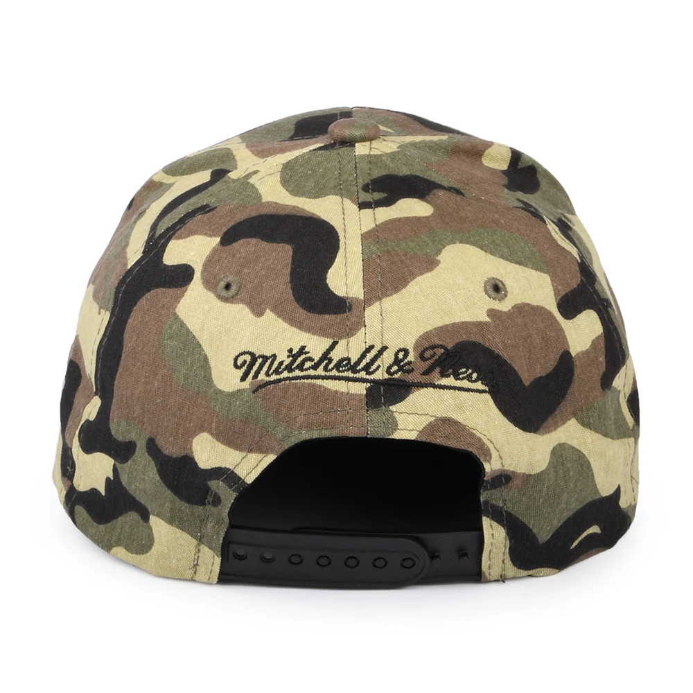 Mitchell & Ness Brooklyn Nets Snapback Cap - NBA Woodland Desert Stretch - Tarnfarben - Image 3