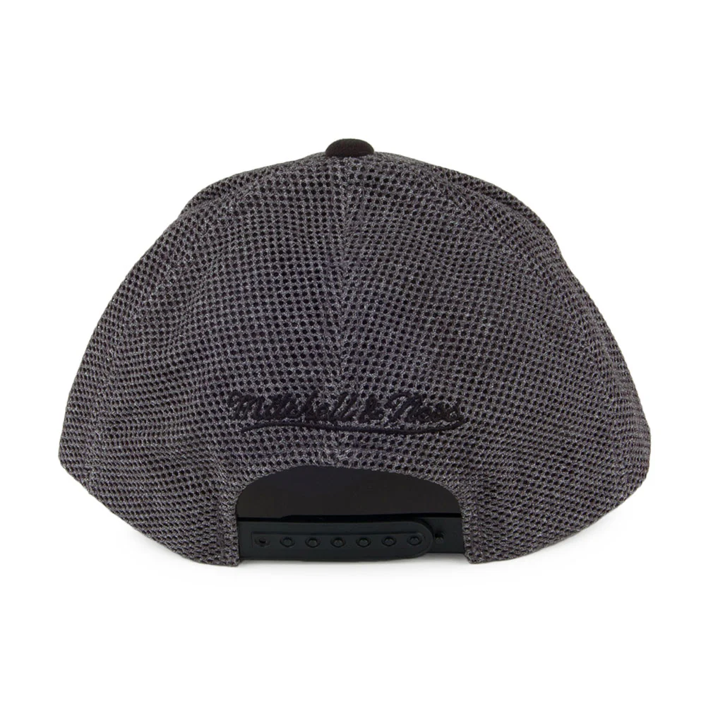 Mitchell & Ness Chicago Bulls Snapback Cap - Flashback 110 - Grau-Schwarz - Image 3