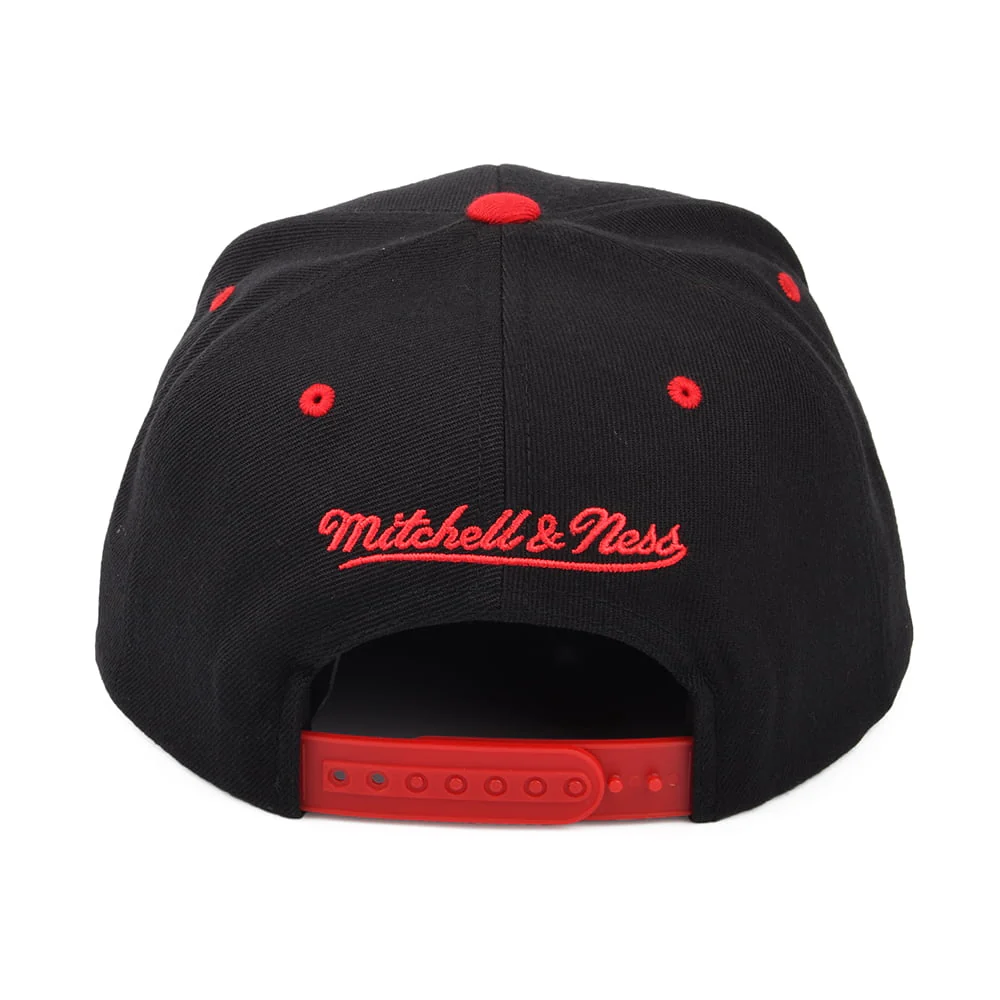 Mitchell & Ness Chicago Bulls Snapback Cap NBA Arch 2 Tone - Schwarz-Rot - Image 4