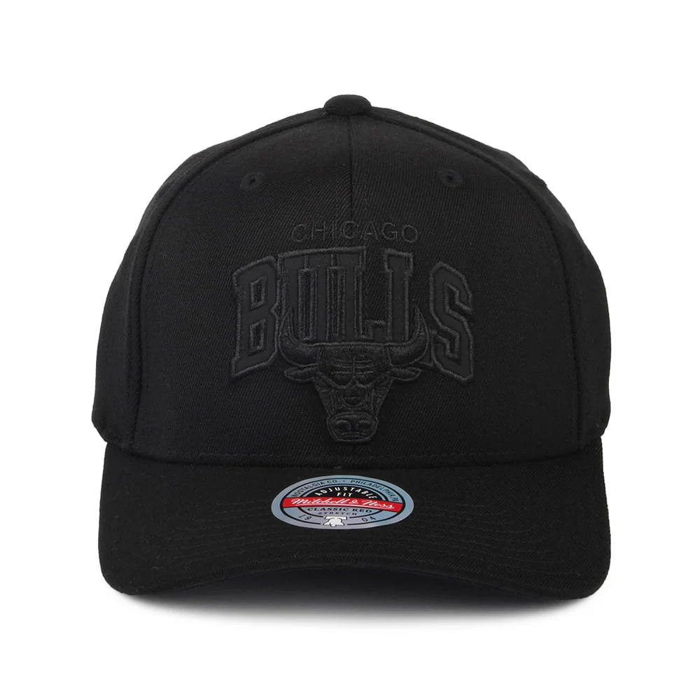 Mitchell & Ness Chicago Bulls Snapback Cap NBA Black Out Arch Redline - Schwarz - Image 2