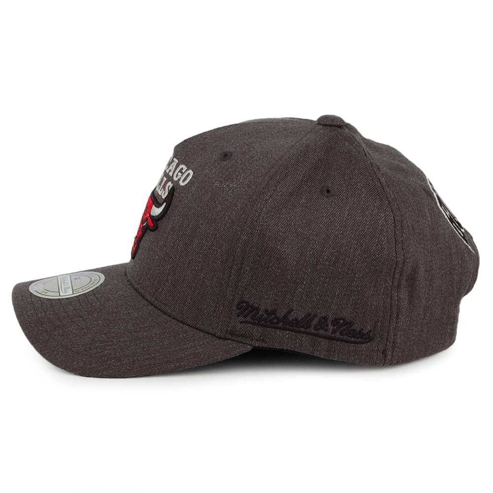 Mitchell & Ness Chicago Bulls Snapback Cap - NBA Charcoal Eazy - Anthrazit - Image 4