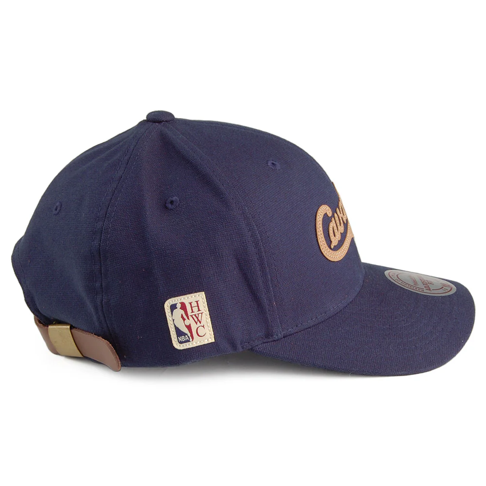 Mitchell & Ness Cleveland Cavaliers Baseball Cap - Gameplan - Marineblau - Image 3