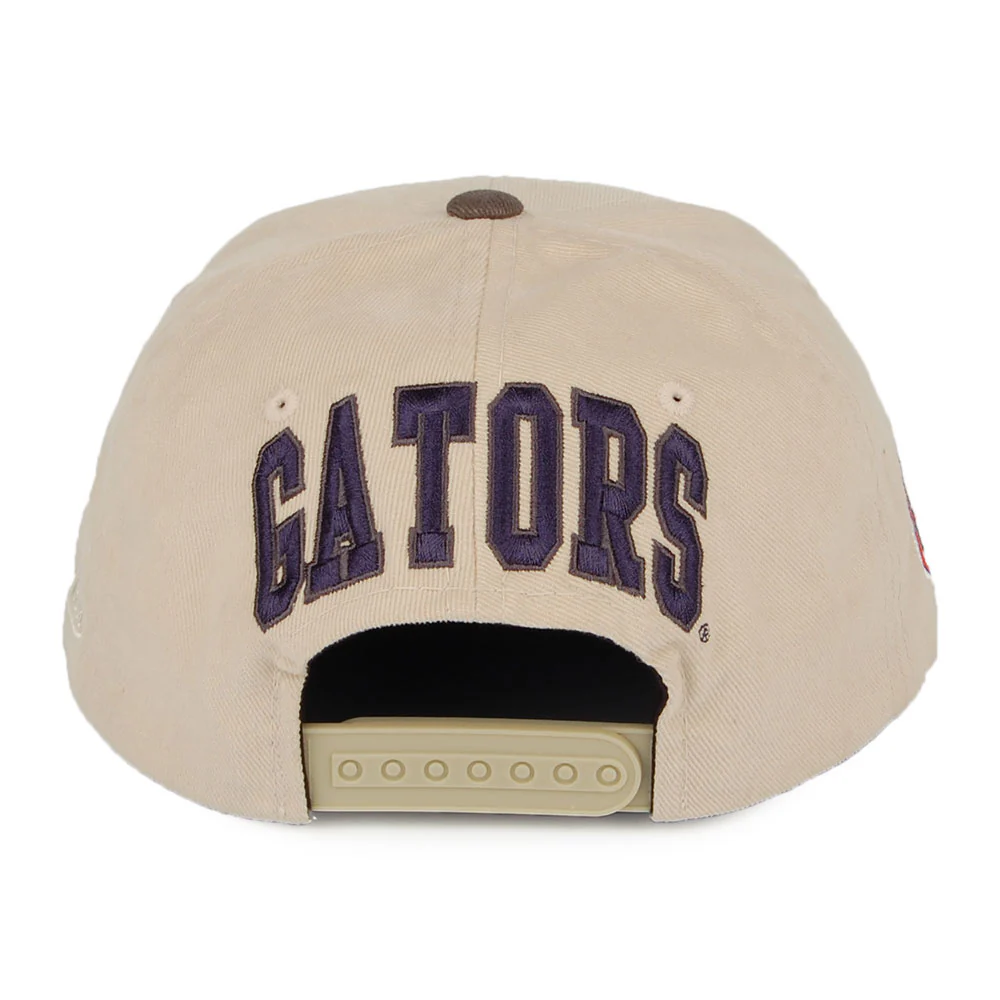 Mitchell & Ness Florida Gators Snapback Cap Blockhead Deadstock - Beige - Image 3