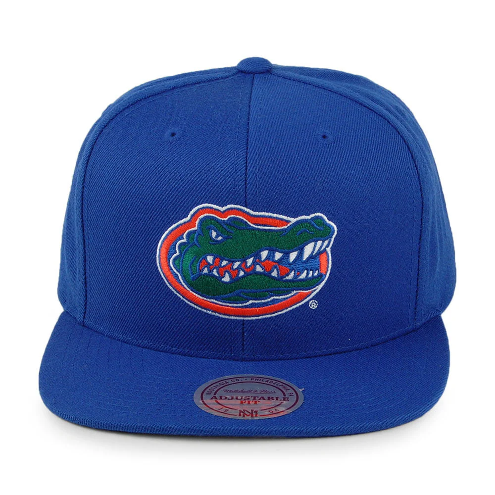 Mitchell & Ness Florida Gators Snapback Cap - Core Wool Solid - Blau - Image 2