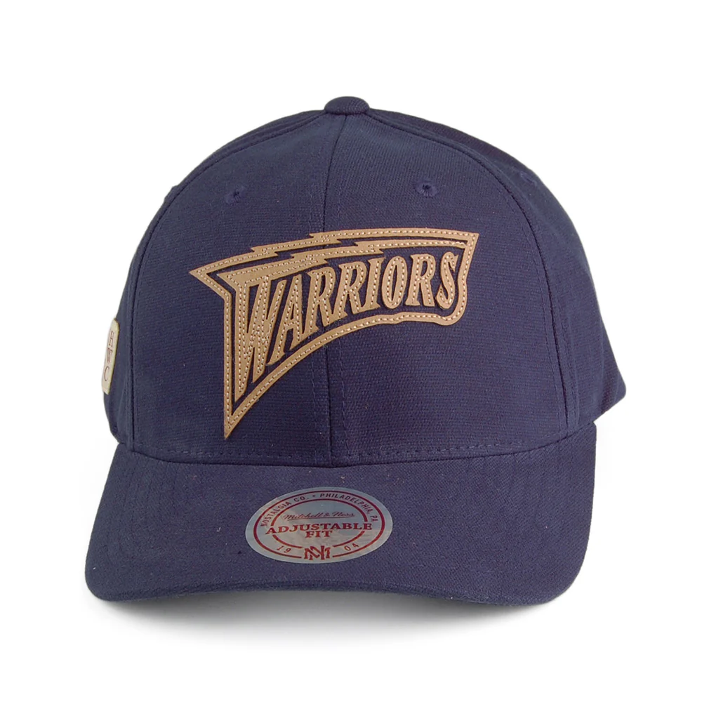 Mitchell & Ness Golden State Warriors Baseball Cap - Gameplan - Marineblau - Image 2