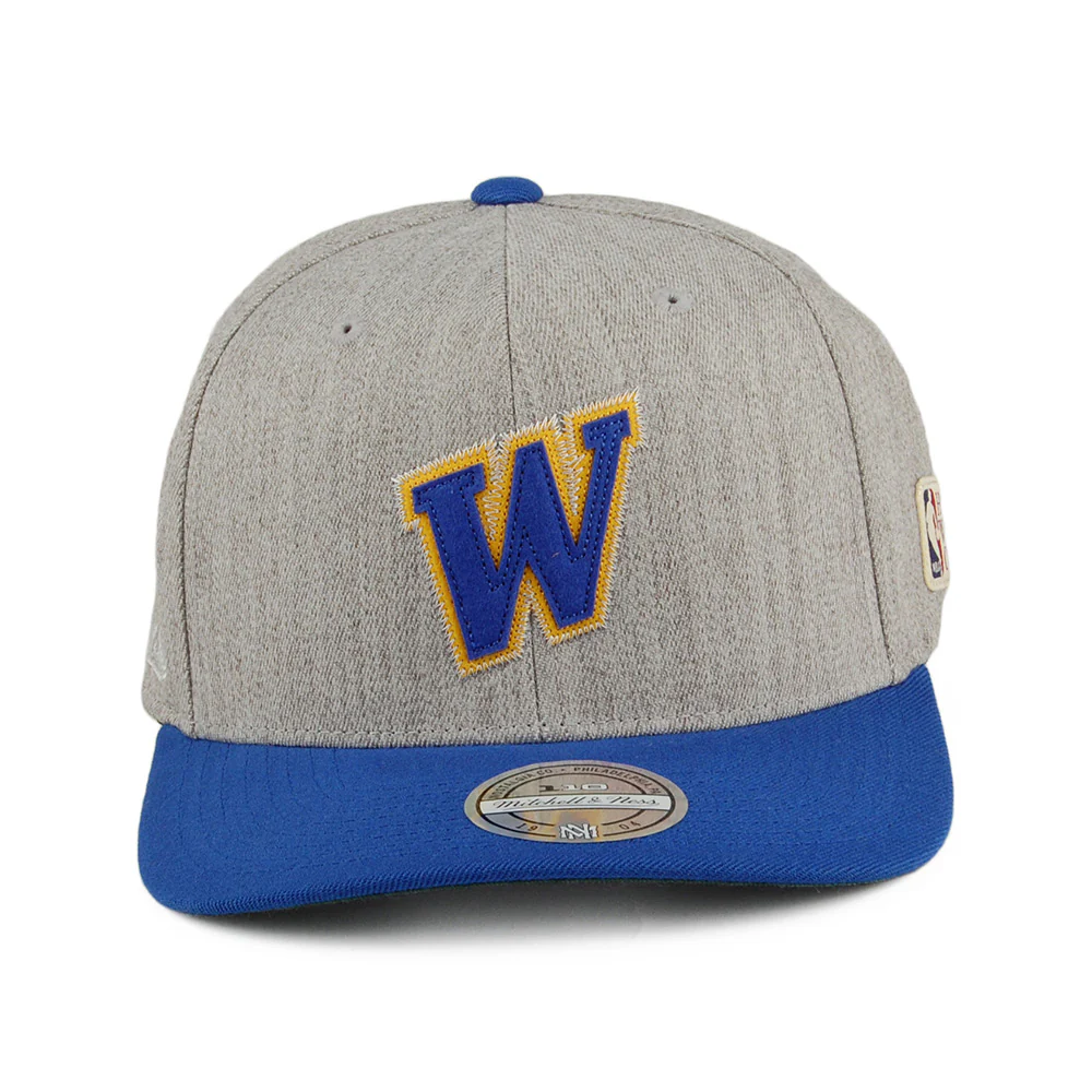Mitchell & Ness Golden State Warriors Snapback Cap - Hometown - Grau-Blau - Image 2