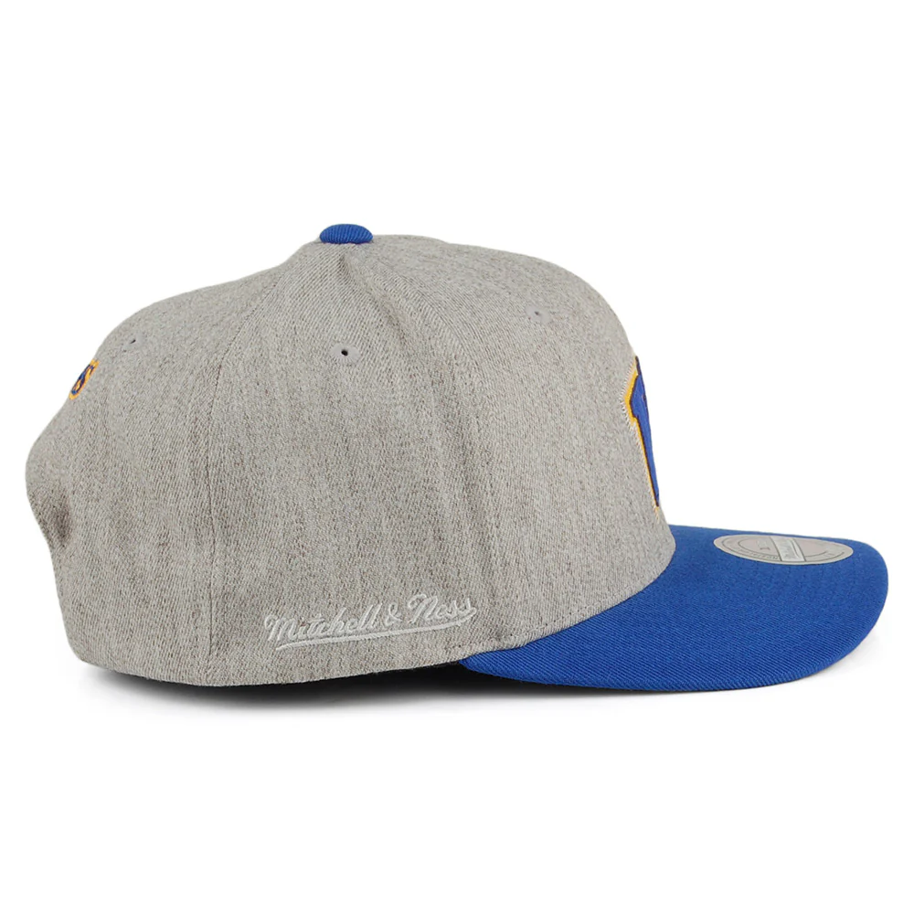 Mitchell & Ness Golden State Warriors Snapback Cap - Hometown - Grau-Blau - Image 3