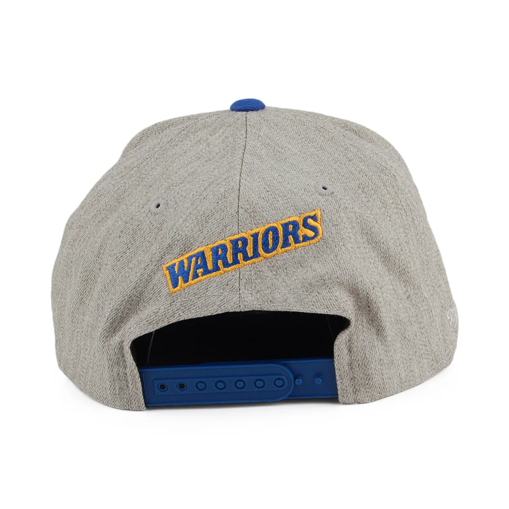 Mitchell & Ness Golden State Warriors Snapback Cap - Hometown - Grau-Blau - Image 4