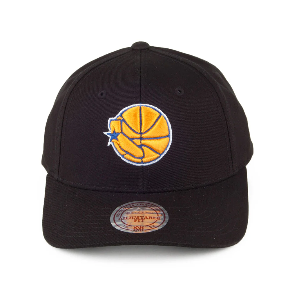 Mitchell & Ness Golden State Warriors - Team Logo Low Pro - Schwarz - Image 2